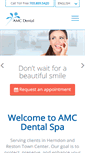 Mobile Screenshot of amcdentalspa.com